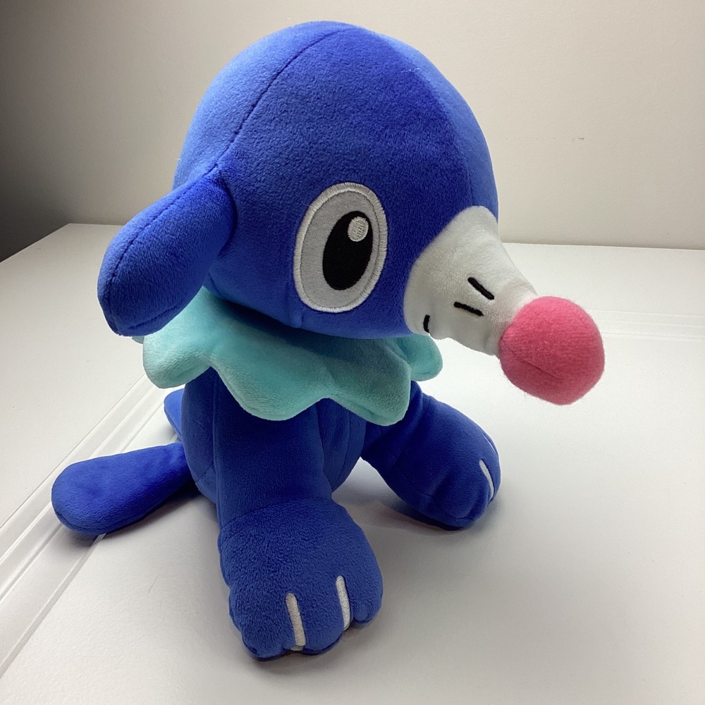 Pokemon Center Popplio Plush 2016 Sun and Moon Blue Seal Toy G2216 FTTA0049